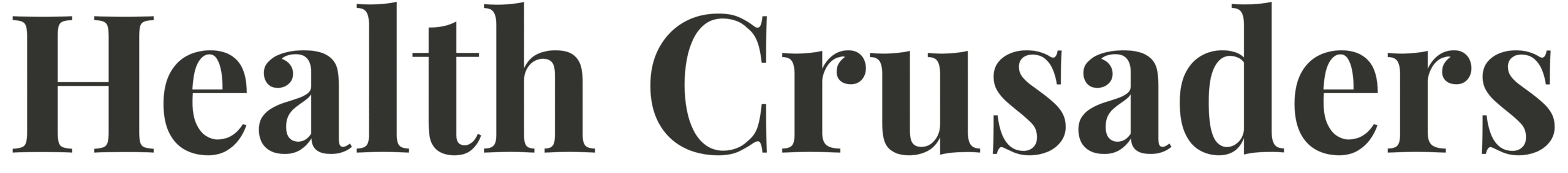 Health crusaders- Logo